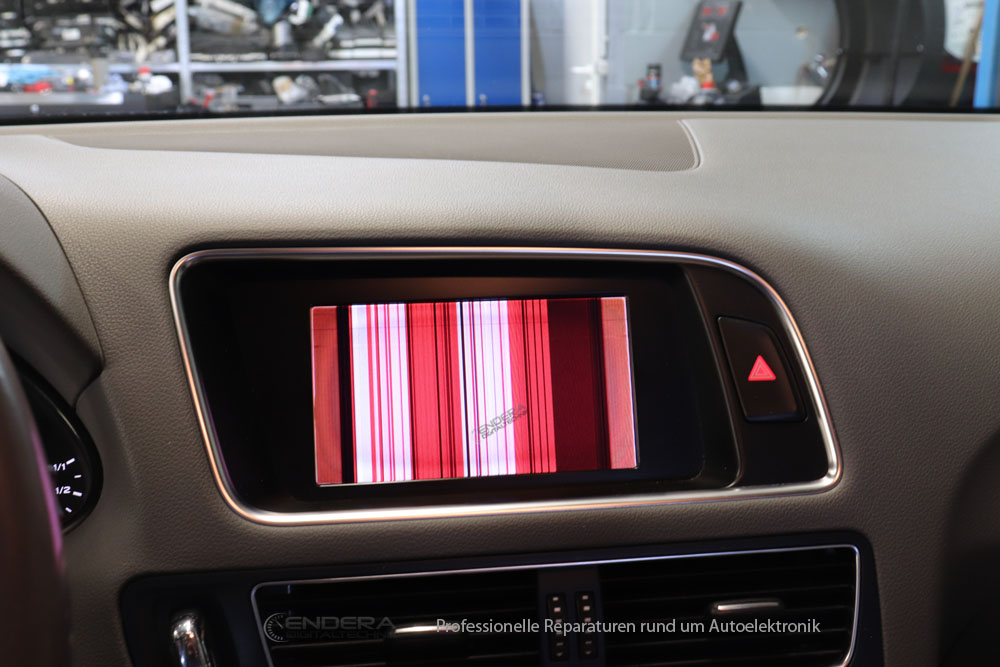 Navigation Display Reparatur Audi Q5